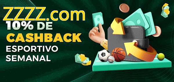 10% de bônus de cashback na ZZZZ.com